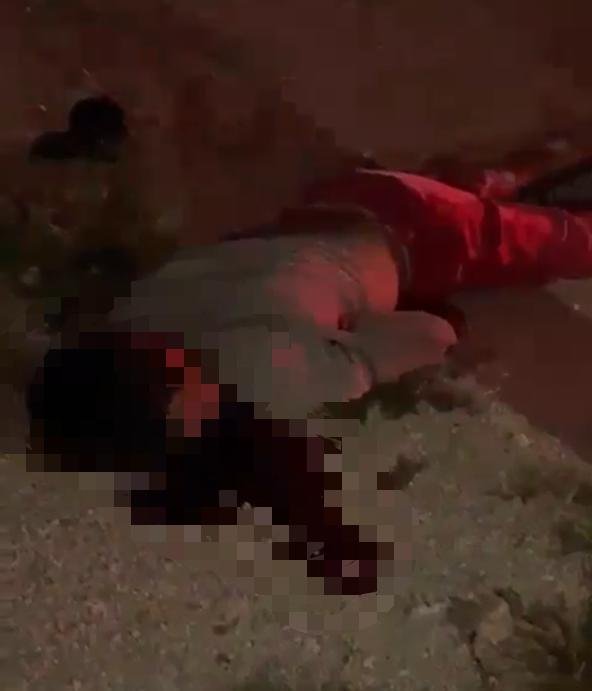Balean a dos sujetos la noche de este miércoles a las afueras de un SIX del poblado de Leona Vicario.