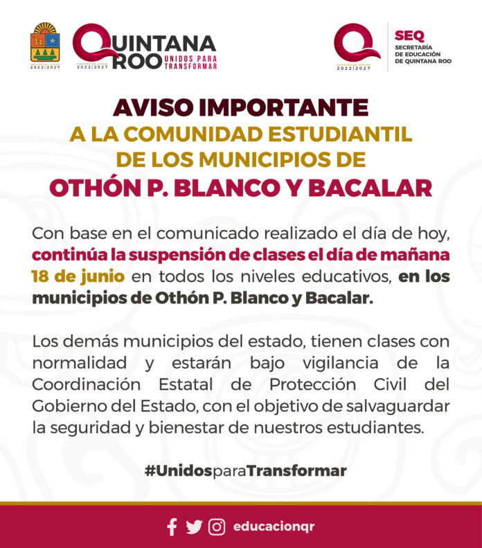 suspension de clases