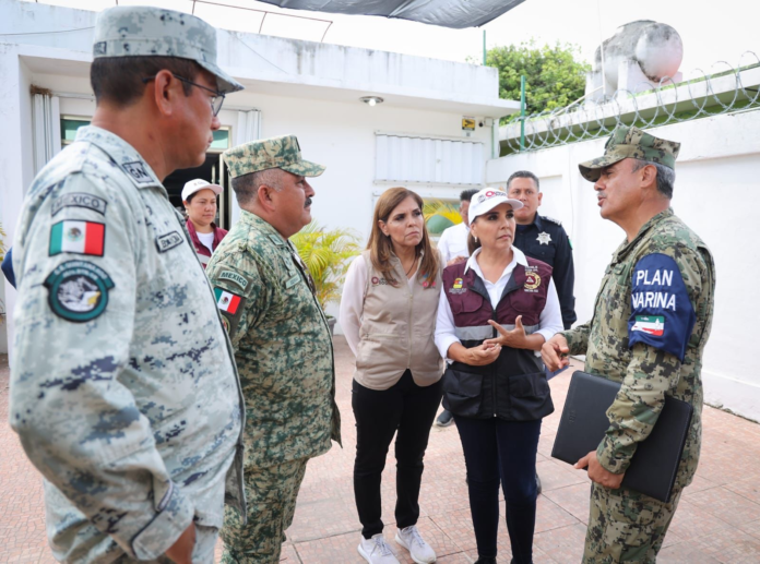 Mara Lezama da reportes del clima y apoyos
