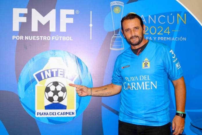 Nicolás Burtovoy el nuevo entrenador del Inter de Playa del Carmen