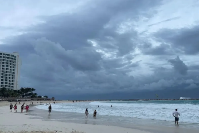 Clima en Cancún: pronóstico de lluvias y ráfagas de viento