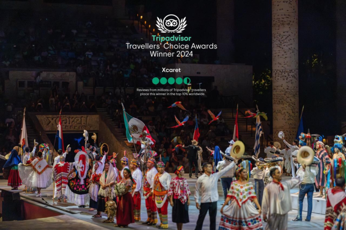 Los Parques de Xcaret, favoritos de los viajeros en los Travelers' Choice Awards de Tripadvisor® 2024