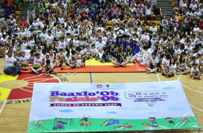 Fomenta Ana Paty Peralta deporte y recreación en la niñez y juventud cancunense