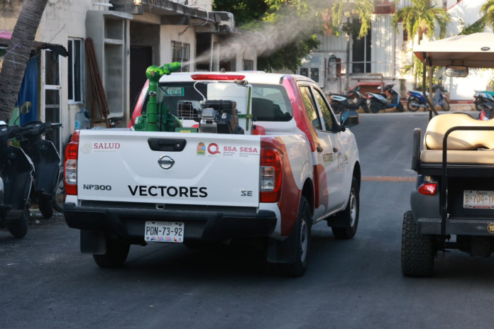 Gobierno Municipal continúa con Mega campaña de Nebulización en Isla Mujeres