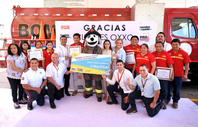 Reconoce Ana Paty Peralta Heroísmo del cuerpo de bomberos