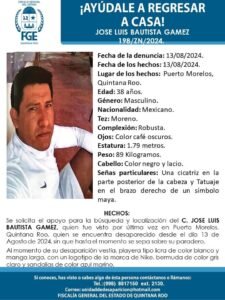 Emiten fichas de búsqueda de trabajadores del hotel Grand Residences desaparecidos