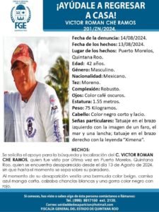 Emiten fichas de búsqueda de trabajadores del hotel Grand Residences desaparecidos