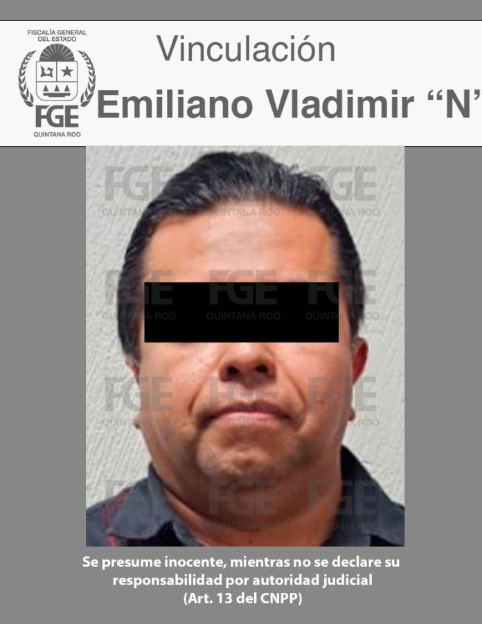 Obtiene FGE vinculación a proceso de Emiliano Vladimir “N” por violencia familiar en Benito Juárez