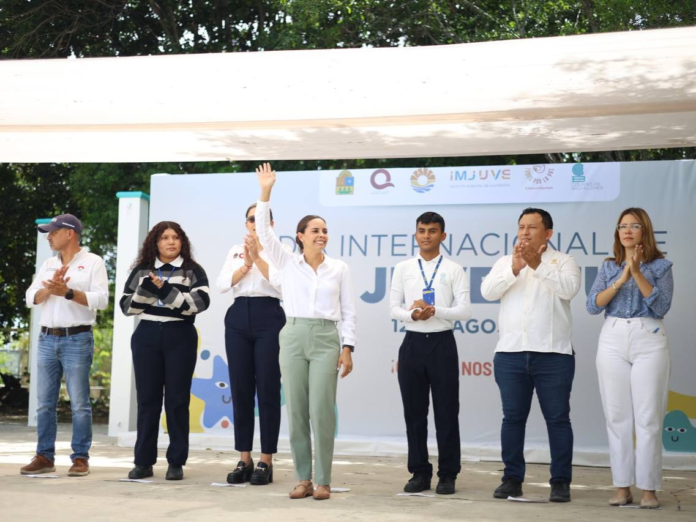 Ana Paty Peralta, aliada de la juventud Cancunense