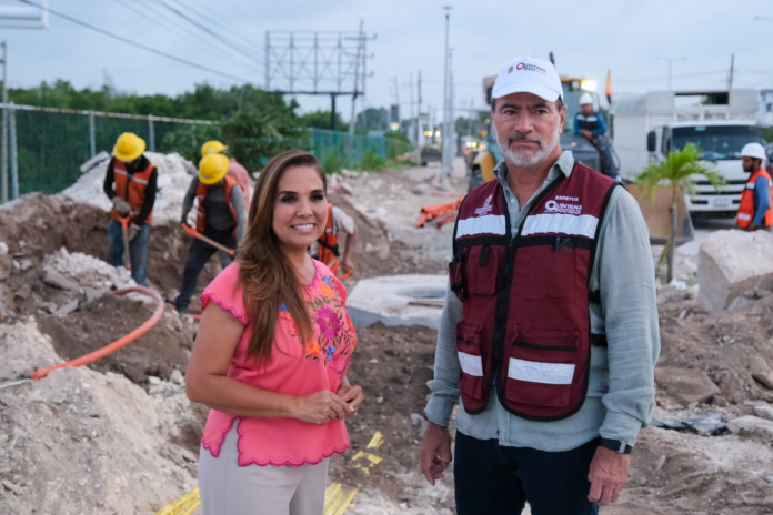 Avance del 60% en el cableado subterráneo del bulevar Colosio