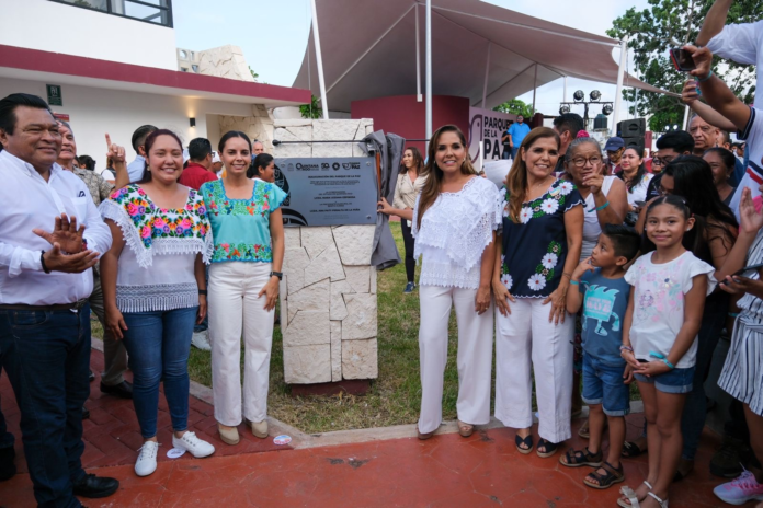 Fortalecen la Construcción de la Paz y el tejido social con el Primer Parque Cultural Urbano de la Paz en Cancún