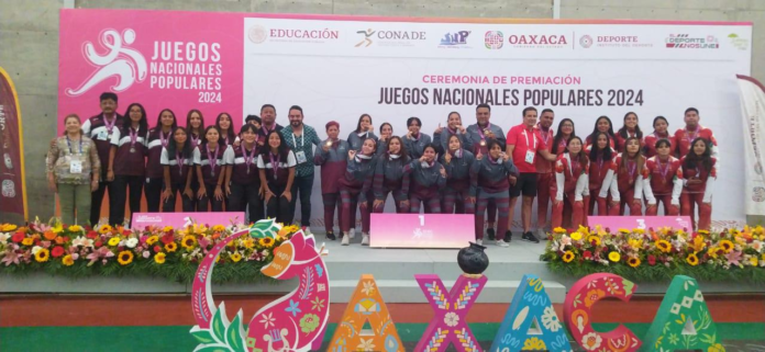 Logra Selección Femenil de Fútbol de Quintana Roo medalla de plata en los Juegos Nacionales Populares 2024