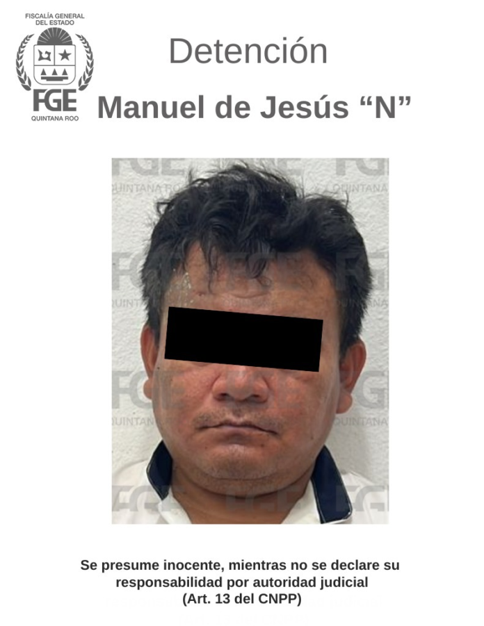 A disposición de la FGE de Quintana Roo, 4 personas participantes en un hecho armado y capturadas por la SSC y Policía de Tulum