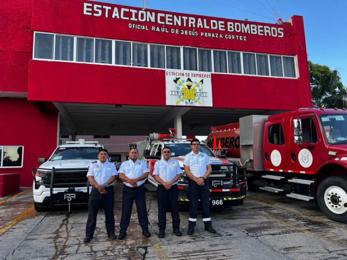 Participarán bomberos de Cancún en tercer congreso internacional de bomberos Tijuana 2024