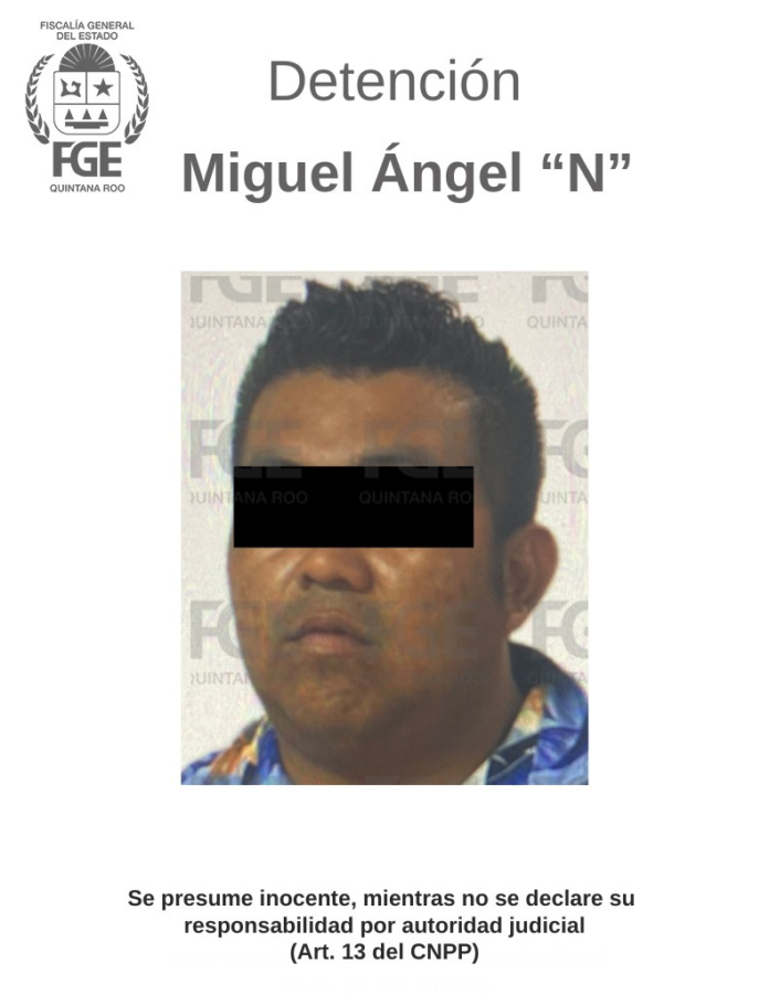 Capturan Fiscalía y Guardia Nacional a una persona por robo a comercio en Benito Juárez