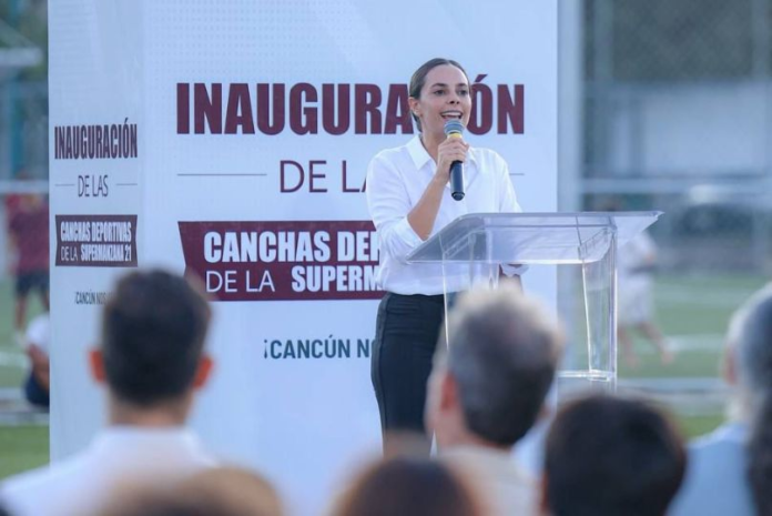 Inauguran unidad deportiva en la SM 21