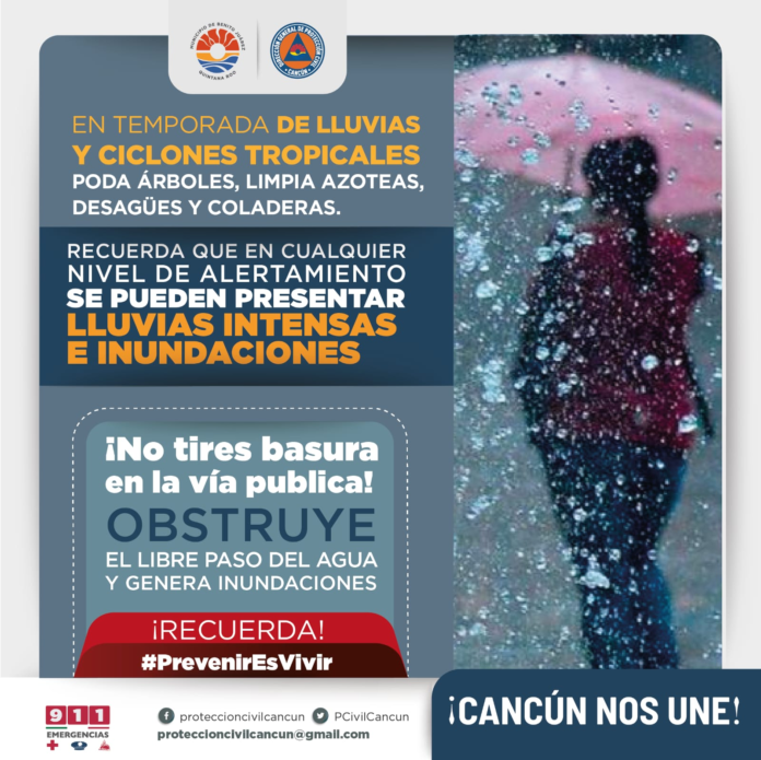 Recomendaciones por temporada de huracanes