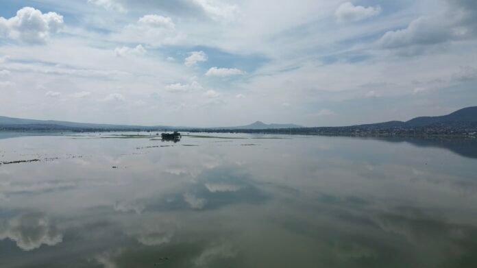 Conagua logra recuperación de la laguna de Zumpango